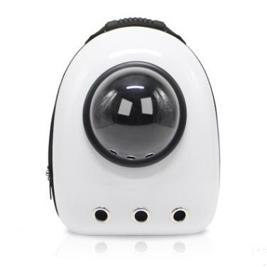 ラグジュアリーモデル】宇宙船型ペットキャリー｜ホワイト