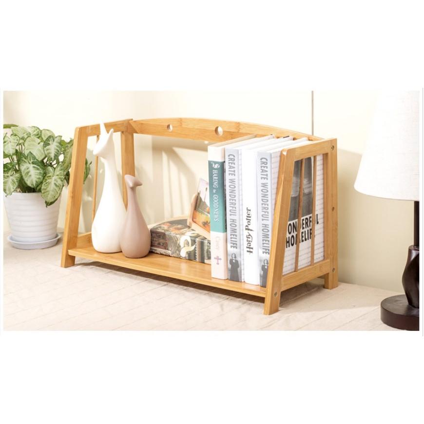 卓面本棚 大容量 薄型 竹製 おし ゃ れ カラーボックス 大 容量 安い