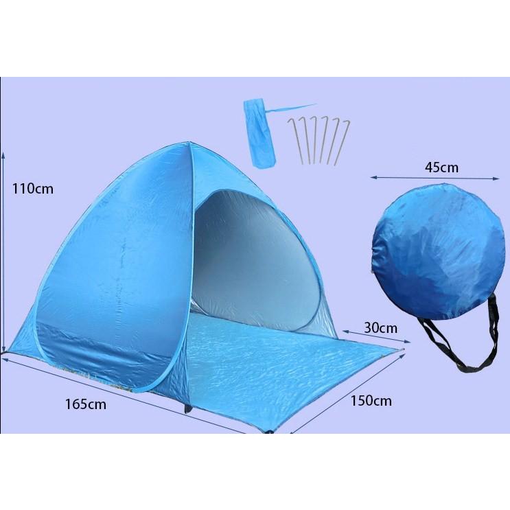 ワンタッチテント サンシェードテント ポップアップテント ビーチテント 2-3人用 UVカット フルクローズ 折りたたみテント キャリーバッグ付き :  panni2-shop - 通販 - Yahoo!ショッピング