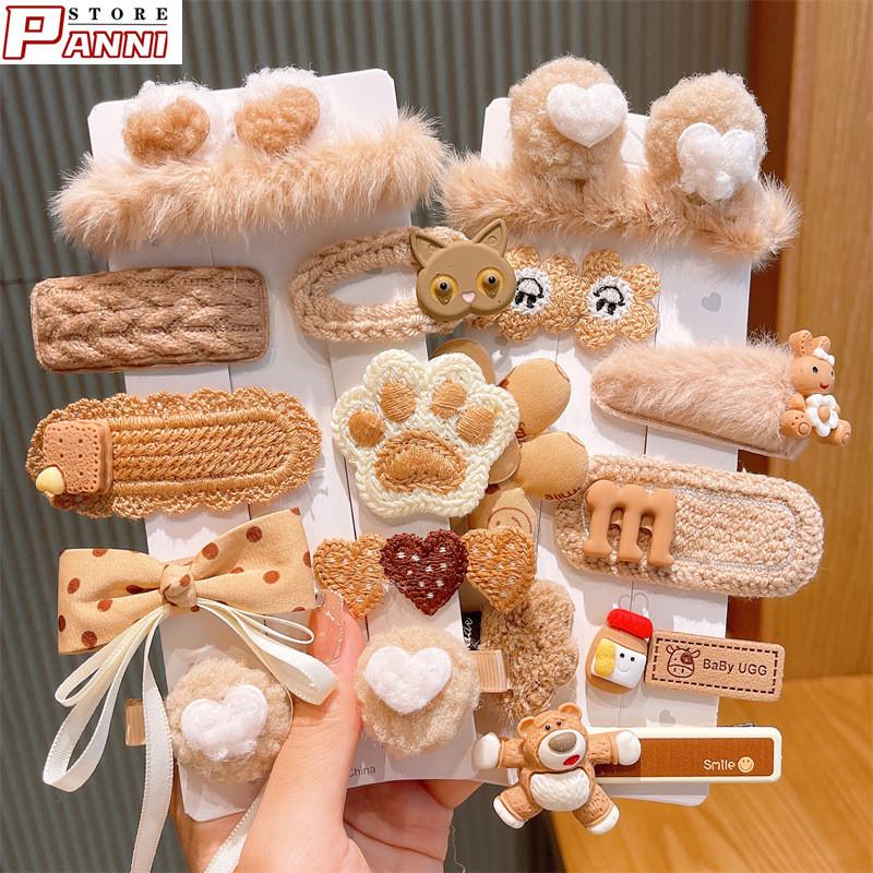 ꫛꫀꪝ【ファー付きうさちゃん】ベビーヘアクリップ　キッズヘアクリップ　ヘアピン ꫛꫀꪝ【ファー付きうさちゃん】ベビーヘアクリップ キッズヘア