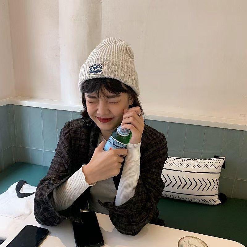 韓国 流行 かわいい ニット帽 ニット 帽子 レディース メンズ シンプル
