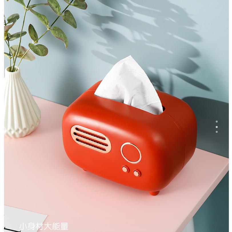 ラジオ型ティッシュボ ックス テ ィッシュカバー ティッシュケー