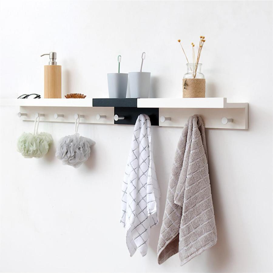 ウォールシェルフ ウッド 壁掛け 棚 壁掛け収納 インテリア 水準器付き