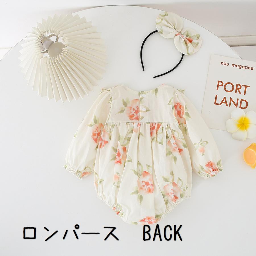 女の子 ロンパース ワンピース 韓国風 こども服 長袖 ペアルック 姉妹 
