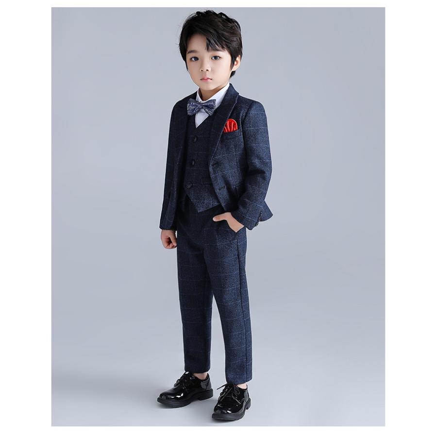 子供用スーツ　6点セット 楽天市場】送料無料 キッズ 男の子 フォーマルスーツ 子供スーツ