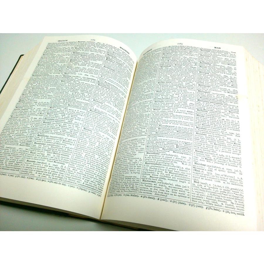 The Shorter Oxford English Dictionary on Historical Principles 3rd