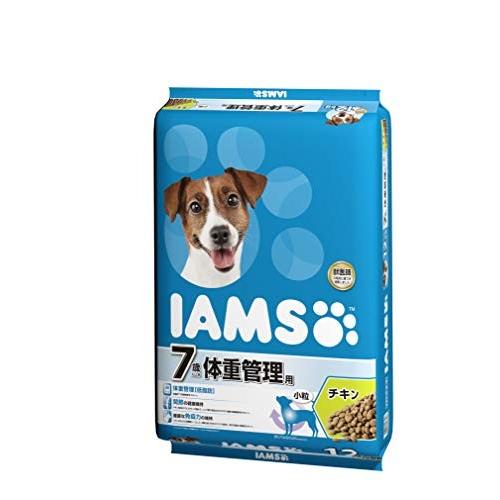 アイムス Iams 7歳以上用 12kg シニア犬用 ドッグフード 体重管理用 小粒 国際ブランド ドッグフード