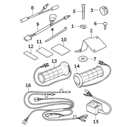 ホンダ純正 グリップヒータースーパーカブ50 04 スーパーカブ110 Ja10 用 Manouvellevoiture Be