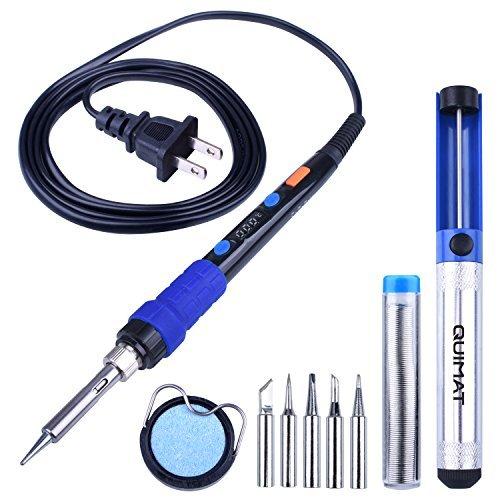 Quimat はんだごてセット 精密 デジタル温度調節 90 480 単位1 60w100v Sale 65 Off Led表示 スイッチ付 電子工作diy