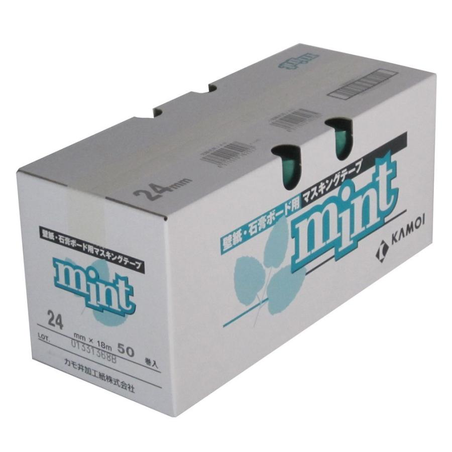 人気no 1 本体 カモ井 壁紙用マスキングテープ ミント 24ミリ 18m 50巻入 最安値 Lamaimuaythaicamp Com