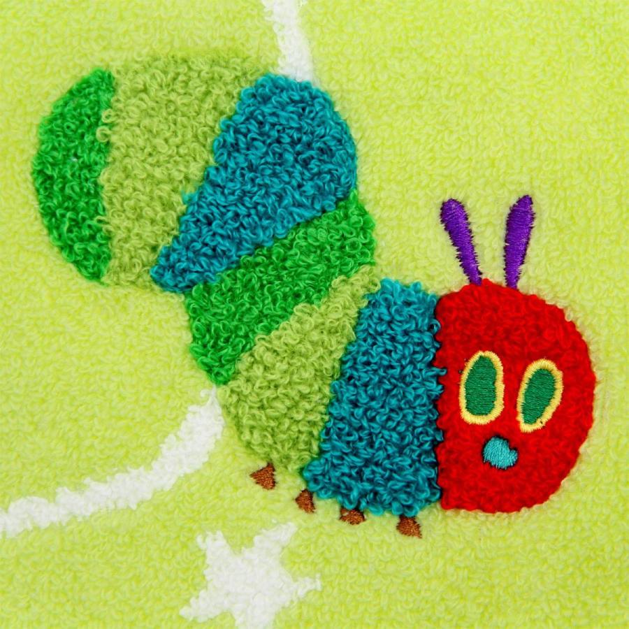 60 Off 林 Hayashi フェイスタオル グリーン 約34 80cm はらぺこあおむし ハロー 無撚糸 Fi Cisama Sc Gov Br