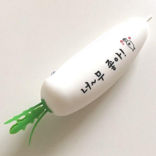 シリコン ペンケース ハングル文字 大根 クリックポスト可 3472 アジア雑貨 パンパラ 通販 Yahoo ショッピング