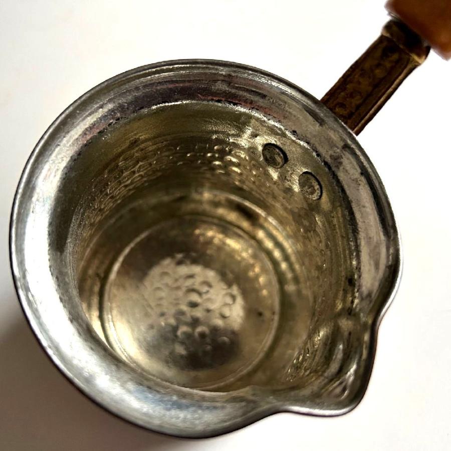 トルココーヒー鍋 ジェズベ L 持ち手 木製 トルコ コーヒー鍋