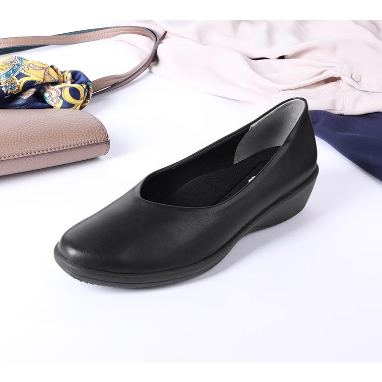 オフィスシューズ レディース 靴 ストレッチ 日本製 通勤 仕事 Vカット 3E パンジー pansy 疲れにくい 歩きやすい 4078 |  | 07