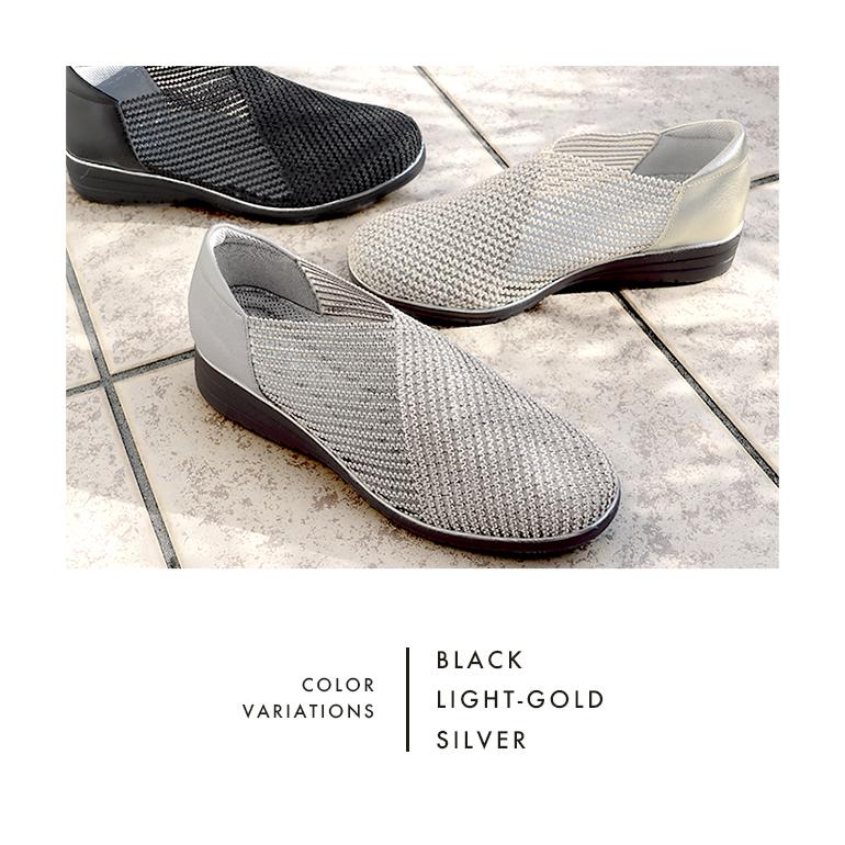 シューズ 靴 レディース 春 夏 3E メッシュ 通気性 軽量 フレキシブル