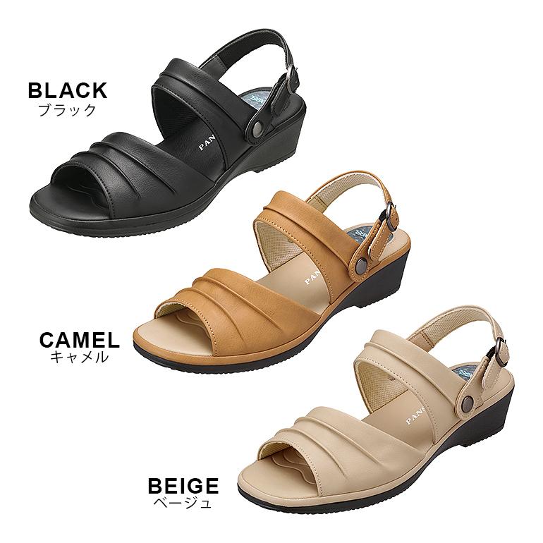 バックベルトサンダル レディース 夏 靴 シューズ ストラップ 2WAY