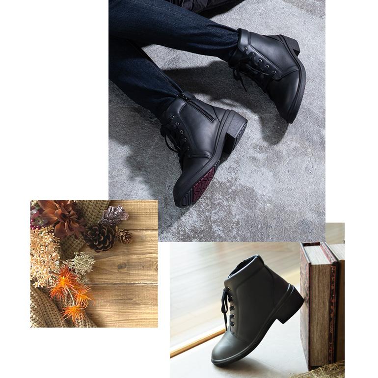 PANSY（パンジー） ブーツ レースアップブーツ ショートブーツ