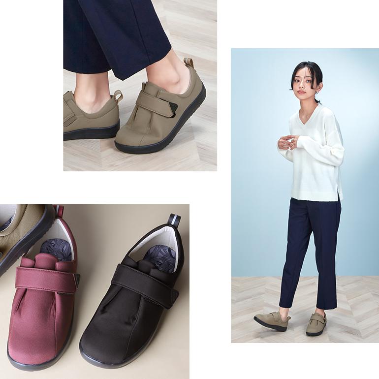 PANSY（パンジー） シューズ 靴 レディース コンフォート 幅広 甲高