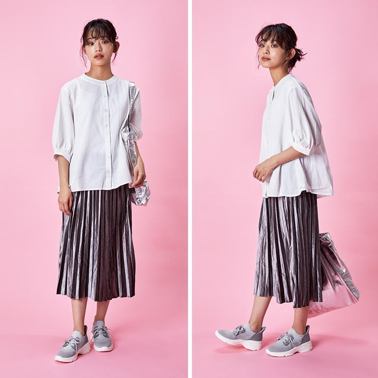 PANSY（パンジー） スニーカー ニットスニーカー 厚底 ボリューム