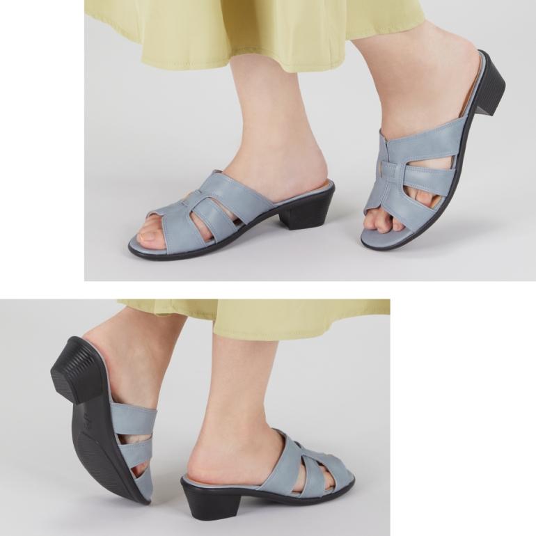 カジュアルサンダル レディース ミュール ワンヒール つっかけ 上品 きれいめ 靴 パンジー pansy 6640 | PANSY | 11