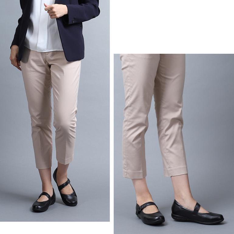 PANSY（パンジー） パンプス ストラップシューズ レディース 黒 軽い