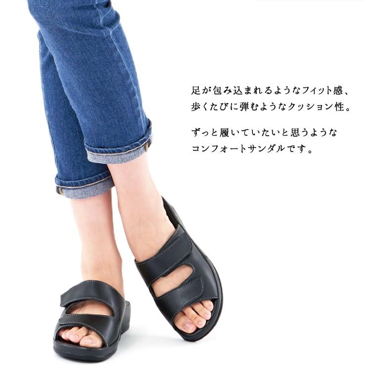 コンフォートサンダル 快適 フットベットインソール プラット製法 簡単 コンフォートサンダル 快適 フットベットインソール プラット製法 簡単
