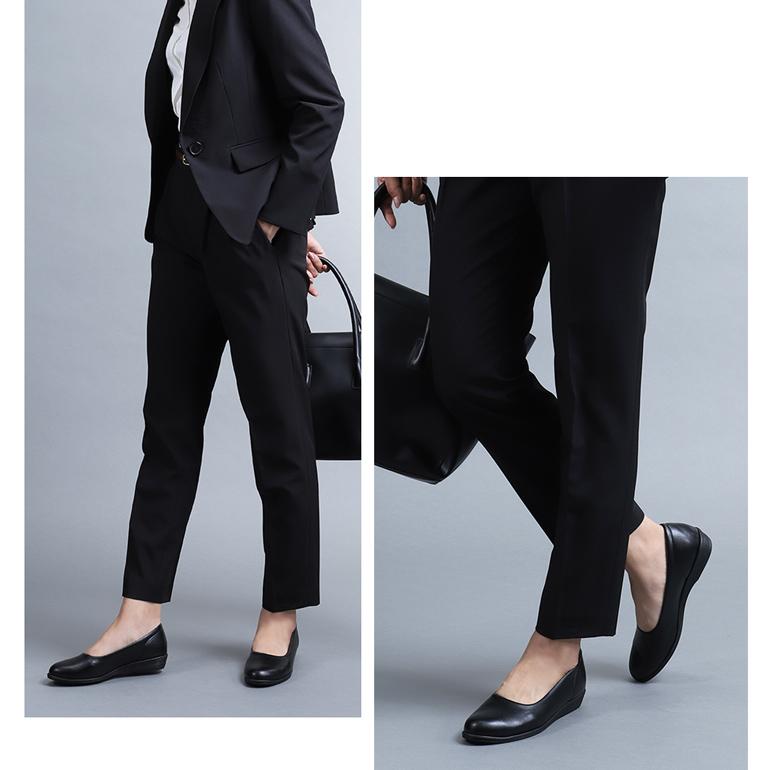 パンプス オフィス レディース 疲れにくい 軽い フラット ローヒール 新生活 通勤 日本製 靴 3E パンジー pansy 4060 | PANSY | 06