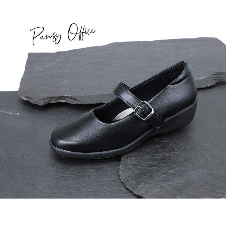 パンプス ストラップ シューズ 靴 レディース オフィス ストレッチ 抗菌加工 通勤 仕事 3E パンジー pansy 4073 | PANSY | 05