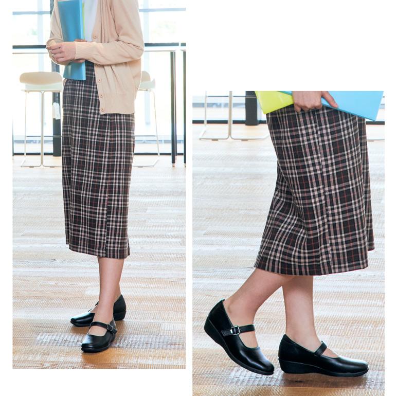 パンプス ストラップ シューズ 靴 レディース オフィス ストレッチ 抗菌加工 通勤 仕事 3E パンジー pansy 4073 | PANSY | 07