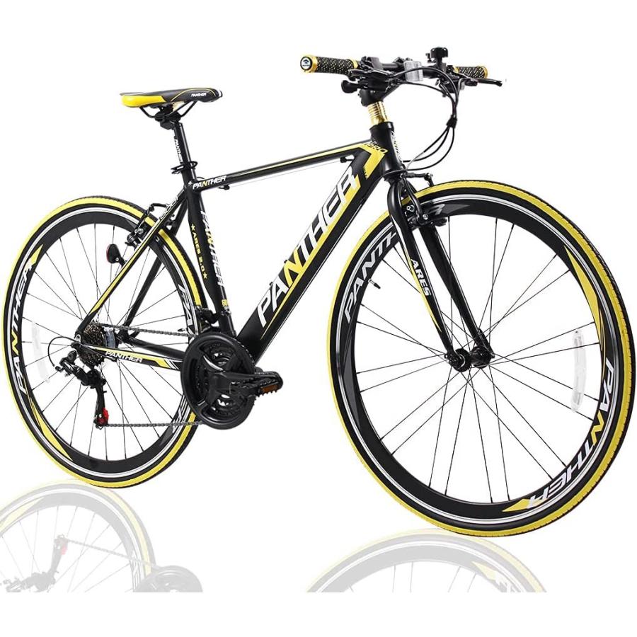赤字覚悟！在庫処分セール】PANTHERクロスバイク軽量アルミフレーム  