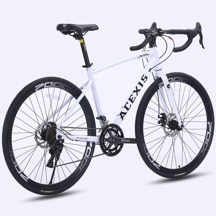 ロードバイク 自転車 ACEXIS L-TWOO 16段変速 適応身長160cm以上 前輪