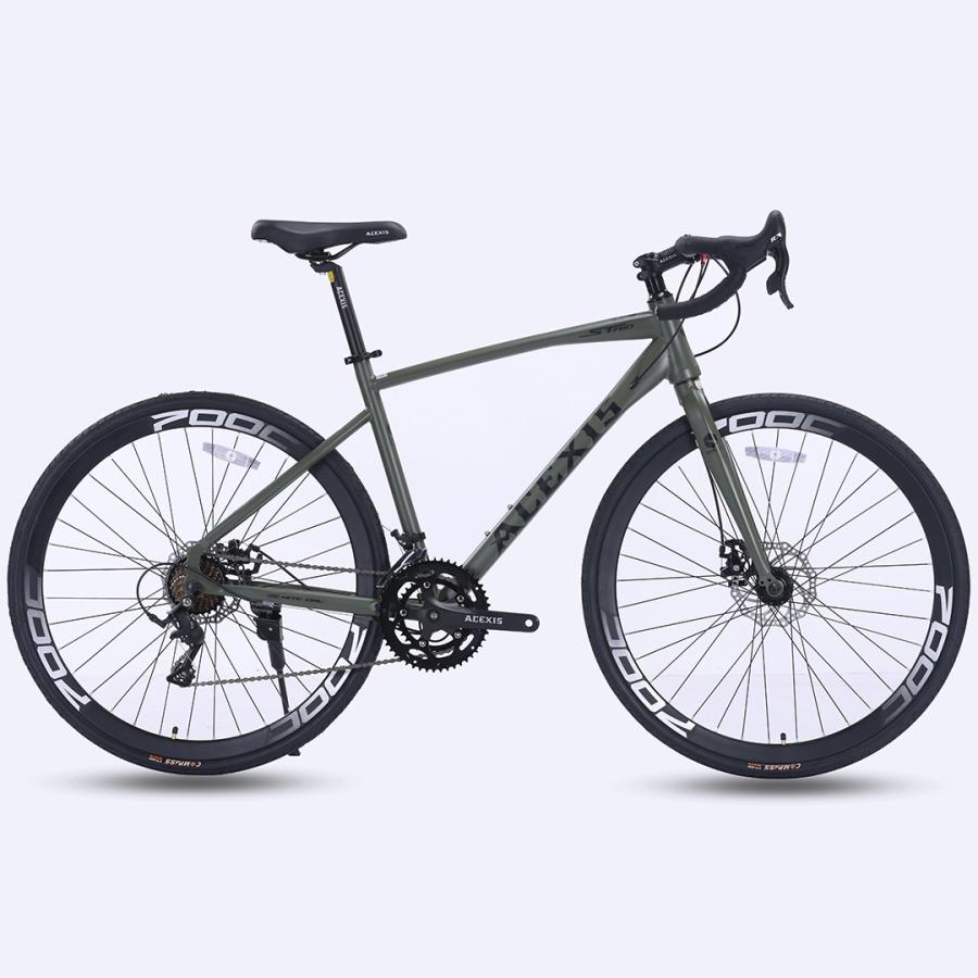 自転車 ロードバイク ロードバイク 自転車 ACEXIS L-TWOO 16段変速 適応身長160cm以上 前輪