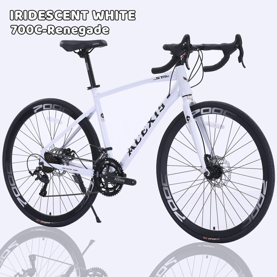 ロードバイク 自転車 ACEXIS L-TWOO 16段変速 適応身長160cm以上 前輪