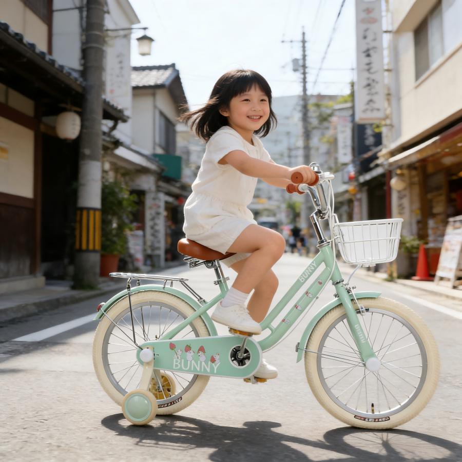 限定価格】子供用自転車 4歳 5歳 6歳 7歳 8歳 9歳 10歳 BUNNY 16インチ