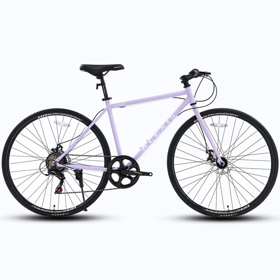ACEXIS クロスバイク 自転車 シマノ7段変速 適応身長160cm以上 厚手