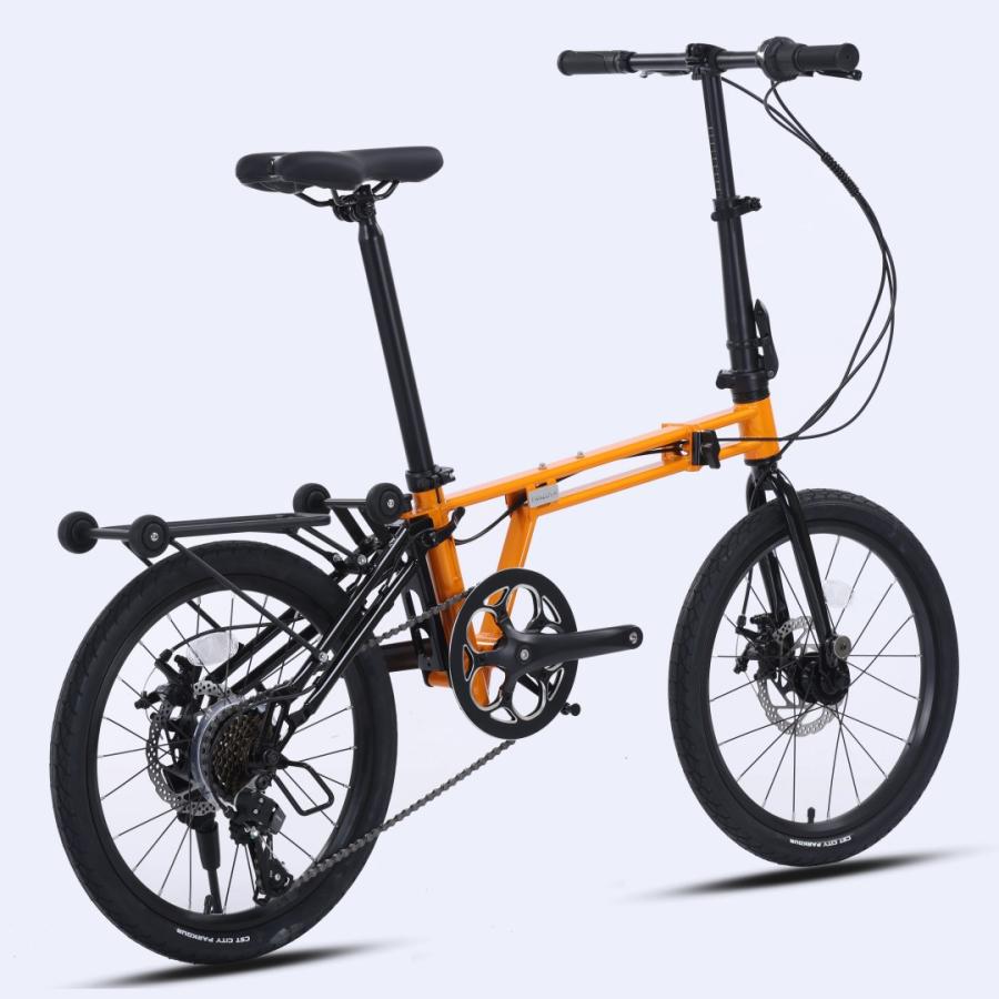 ACEXIS 折りたたみ自転車 小径車 ミニベロ 三つ折り仕様 16インチ 20