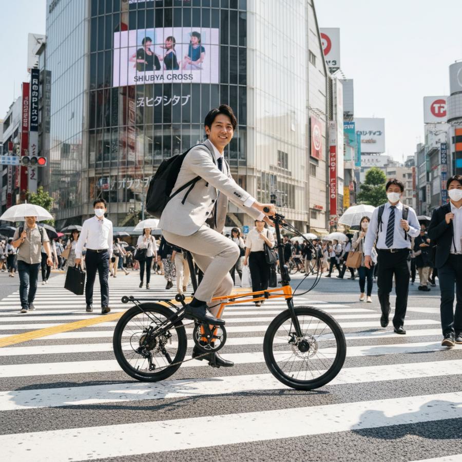 ACEXIS 折りたたみ自転車 小径車 ミニベロ 三つ折り仕様 16インチ 20