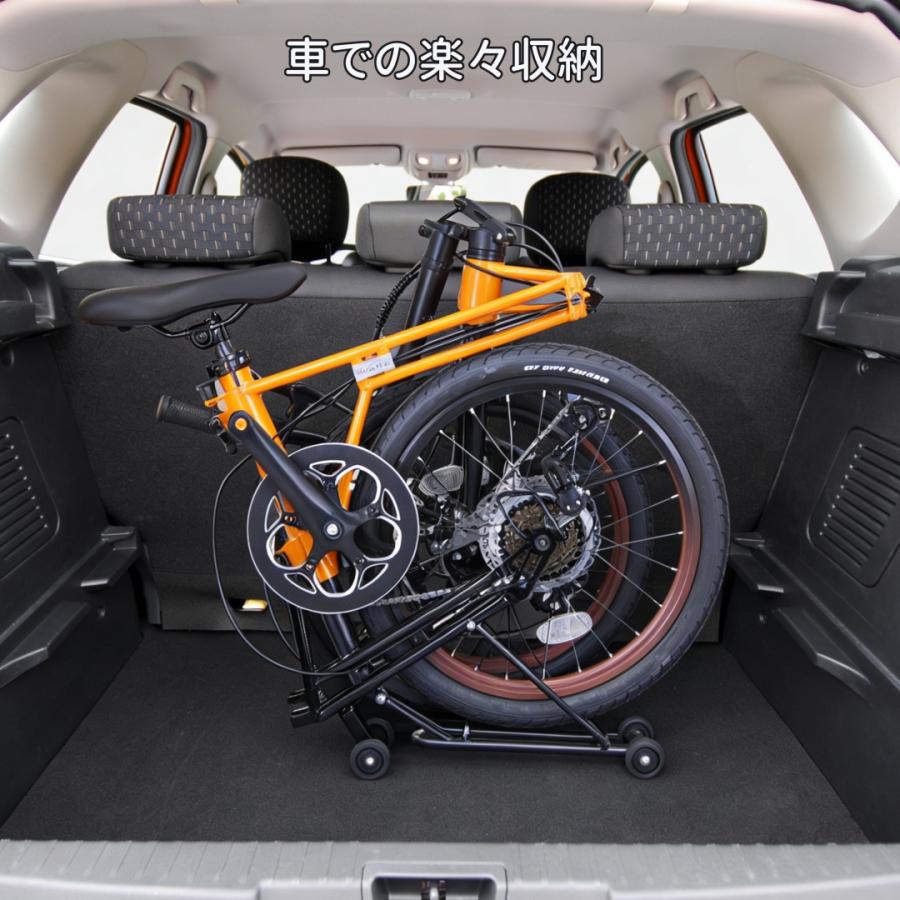 ACEXIS 折りたたみ自転車 小径車 ミニベロ 三つ折り仕様 16インチ 20