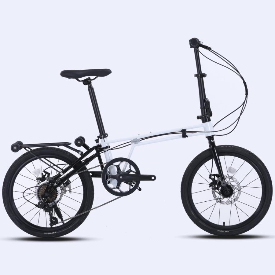 ACEXIS 折りたたみ自転車 小径車 ミニベロ 三つ折り仕様 16インチ 20