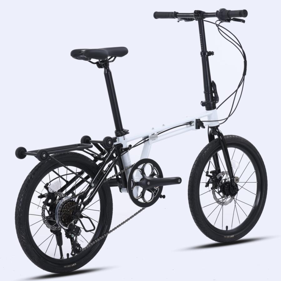 ACEXIS 折りたたみ自転車 小径車 ミニベロ 三つ折り仕様 16インチ 20