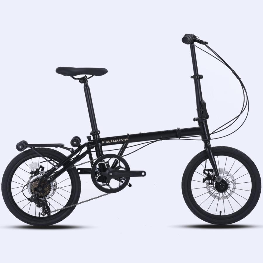 ACEXIS 折りたたみ自転車 小径車 ミニベロ 三つ折り仕様 16インチ 20