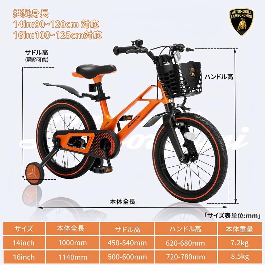 Lamborghini（ランボルギーニ） 【2026年最新モデル】子供自転車 14