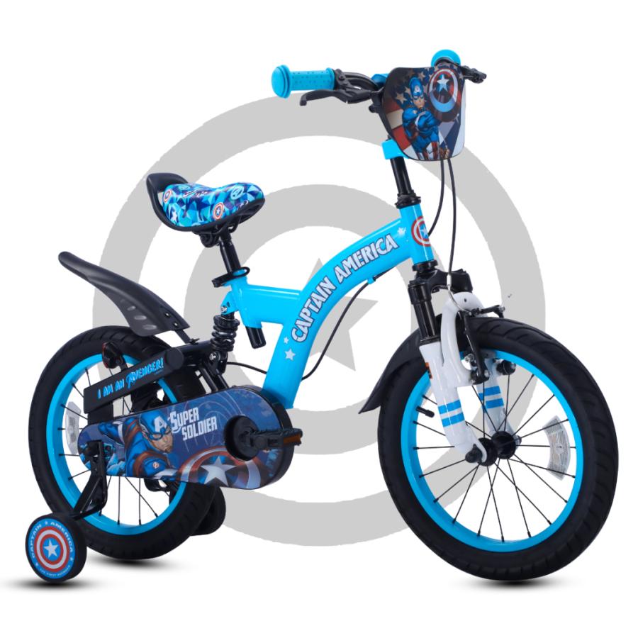 子供用自転車 ブルー14インチ補助輪 泥除け前後つき ディスクブレーキ送料無料 子供用自転車 ブルー14インチ補助輪 泥除け前後つき ディスクブレーキ