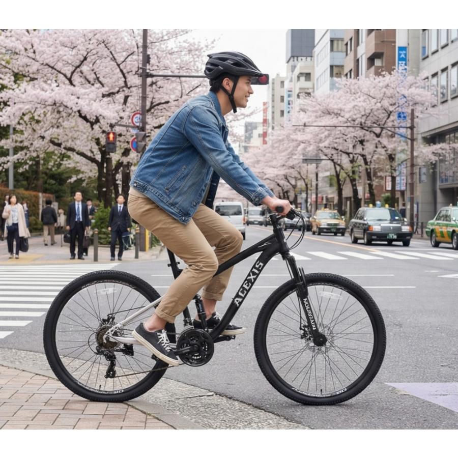 マウンテンバイク MTB ACEXIS 26インチ シマノ24段変速 シフター
