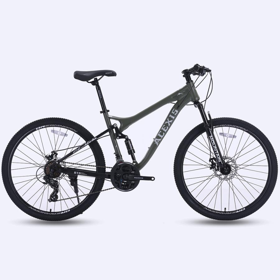 マウンテンバイク MTB ACEXIS 26インチ シマノ24段変速 シフター