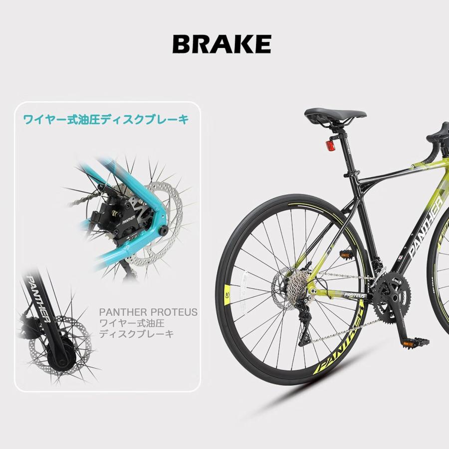 PANTHER (パンサー) ロードバイク Proteusシリーズ シマノ105搭載 22段