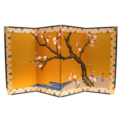 ミニ屏風 利久屏風 梅 高さ22cm A B0062yz48g パントリープライス 通販 Yahoo ショッピング