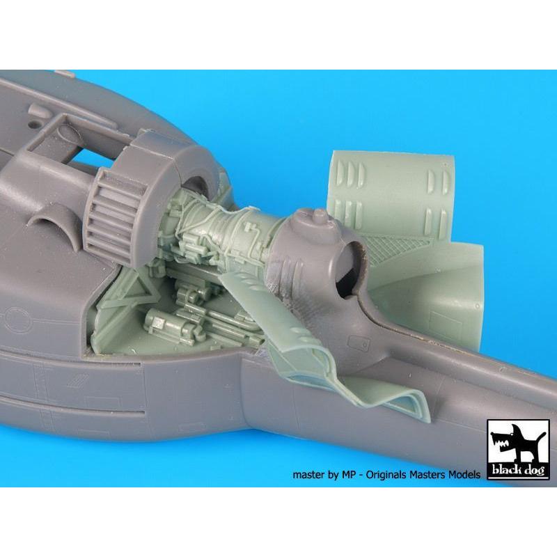 ブラックドッグ A48062 1/48 UH-1C エンジン （ホビーボス用