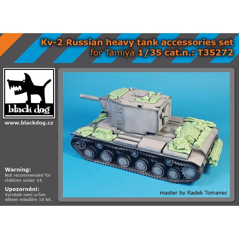 ブラックドッグ T35272 1/35 ロシア KV-2 重戦車 アクセサリーセット