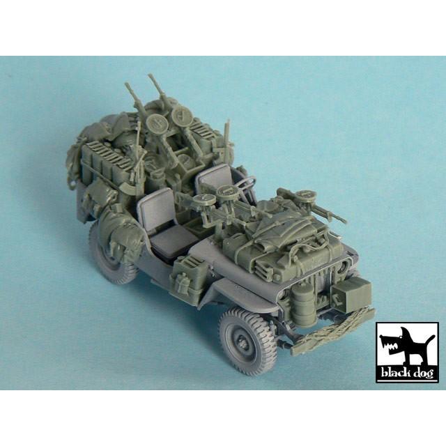 ブラックドッグ T48043 1/48 イギリス SASジープ 北アフリカ 1942年